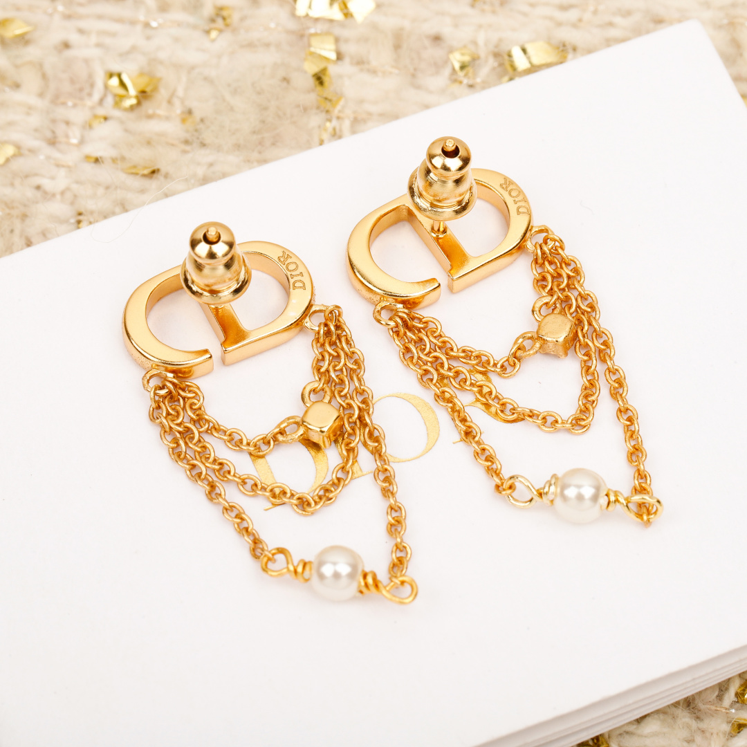 Dior tassel earrings
