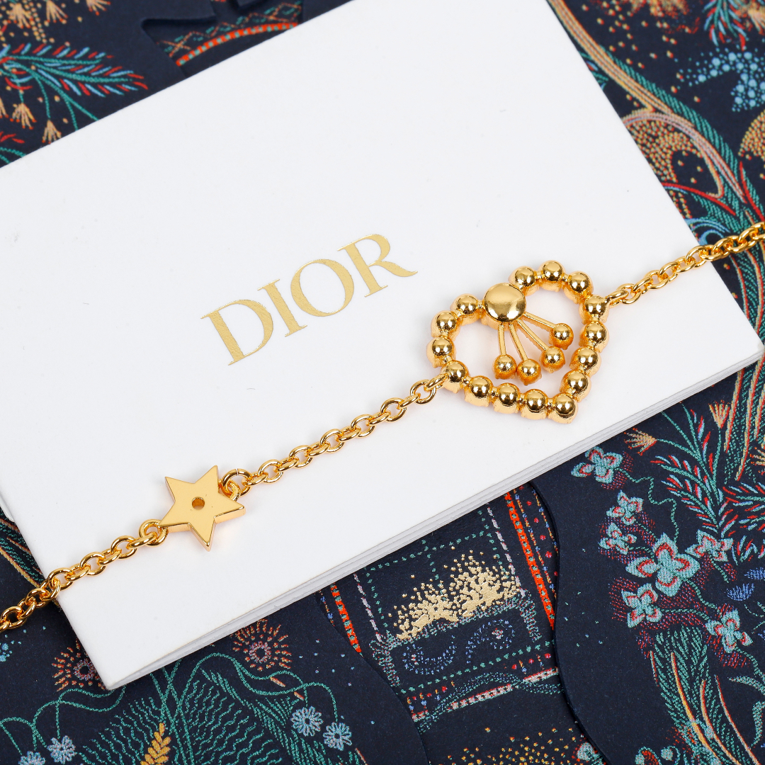 Dior Valentine's Day Heart Bracelet