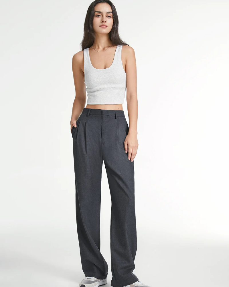 🎄Christmas Special Sale-[SAVE 50% OFF]--Wide-Leg Tailored Pants--BUY 2 GET 15% OFF & FREE SHIPPING