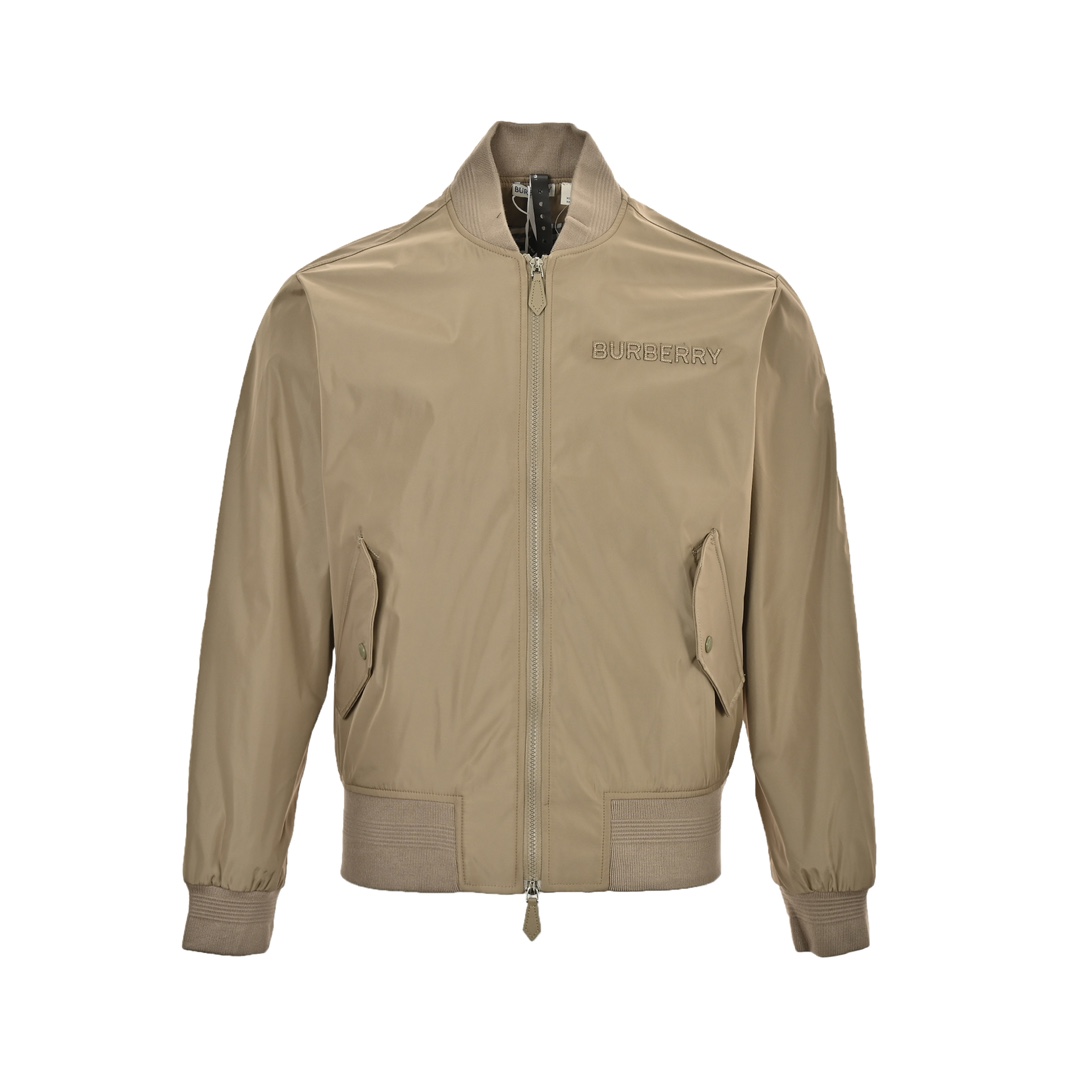 Burberry 24Fw embroidered lettering warhorse jacket