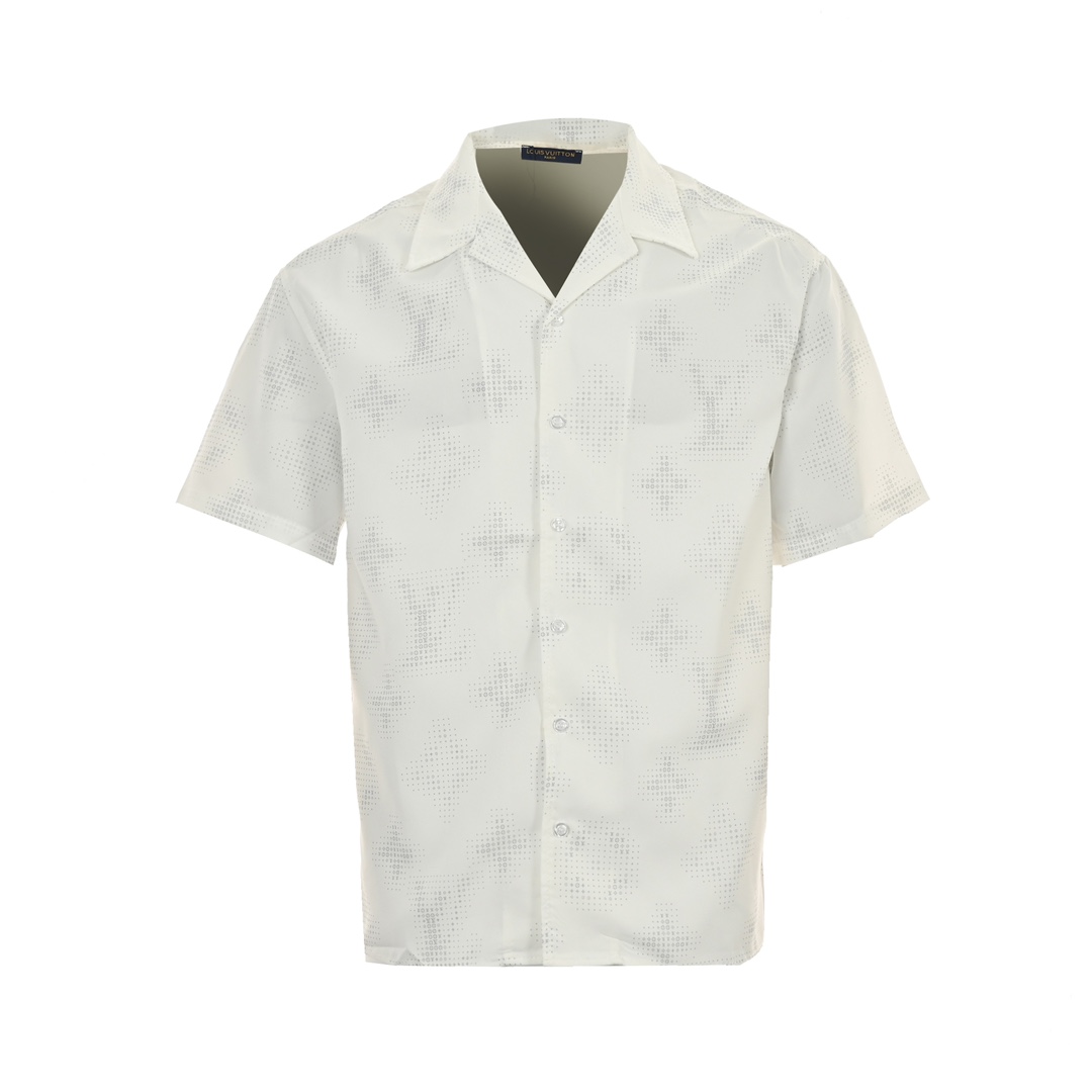Louis Vuitton 24ss monogram small logo short sleeve shirt
