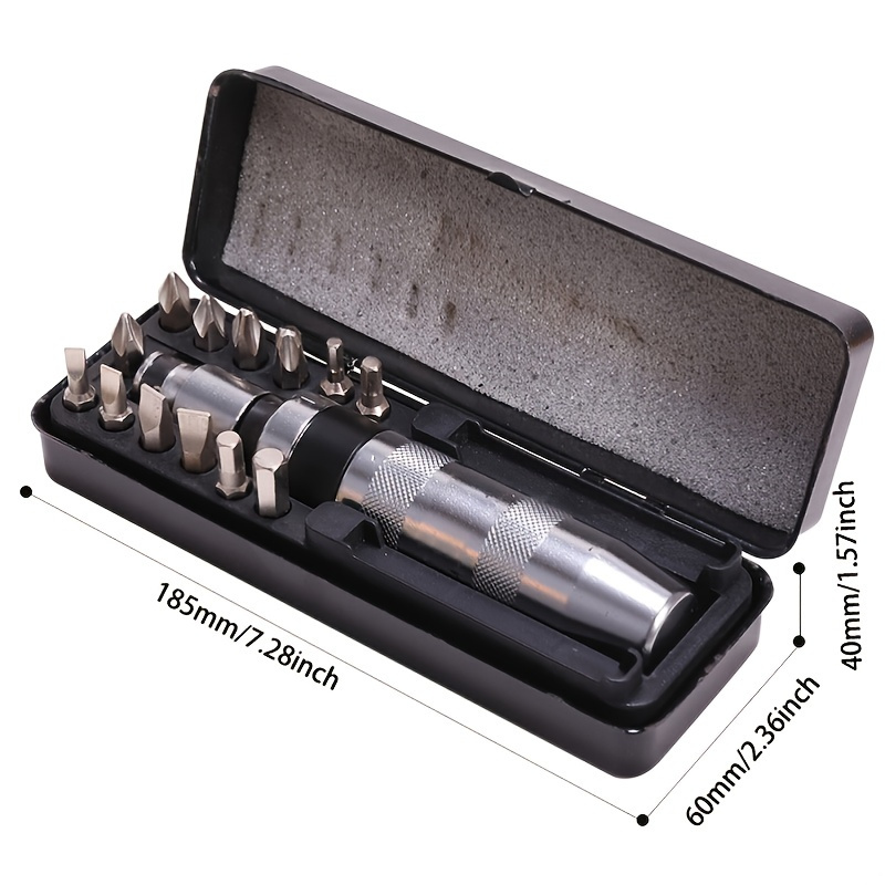Hand Manual Impact Driver Set-13 PCS Impact Screwdriver Chrome Vanadium Steel Much More Durable,Applications - Disengage Rusted Fasteners Or Frozen Bolts