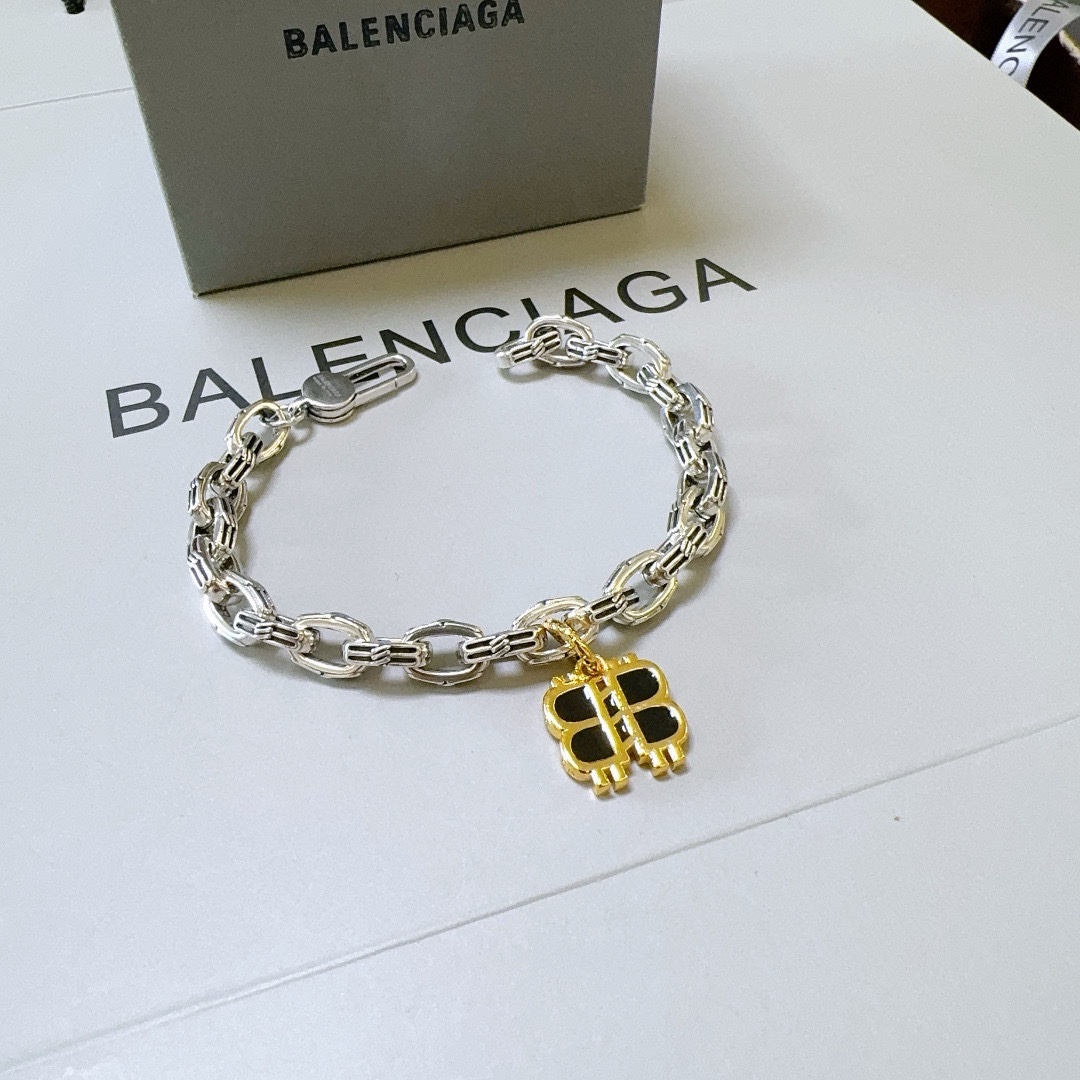Balenciaga BB chain bracelet