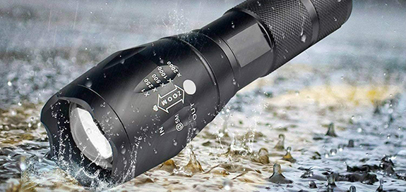 100000 Lumen Big Flashlight High Power LED XHP70 Waterproof Flash Light