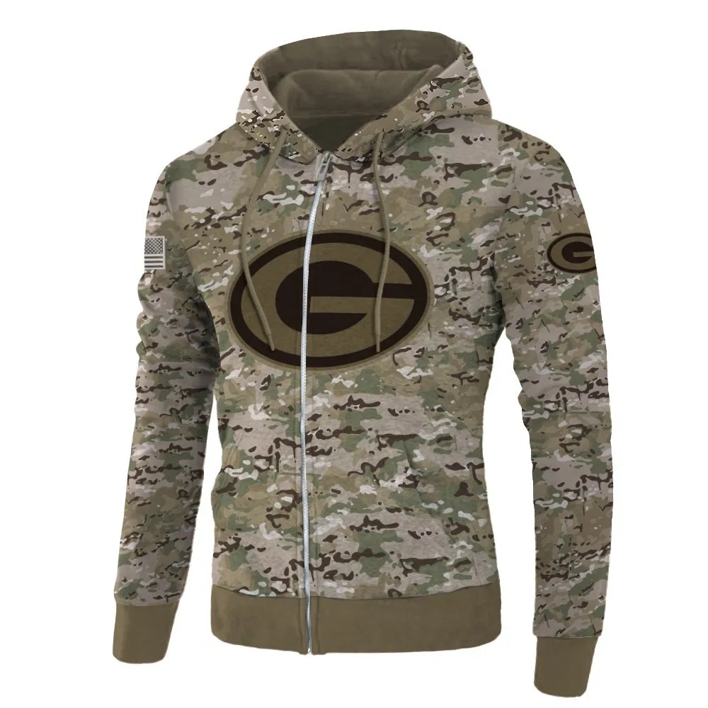 GREEN BAY PACKERS 3D HOODIE GGBBPP005