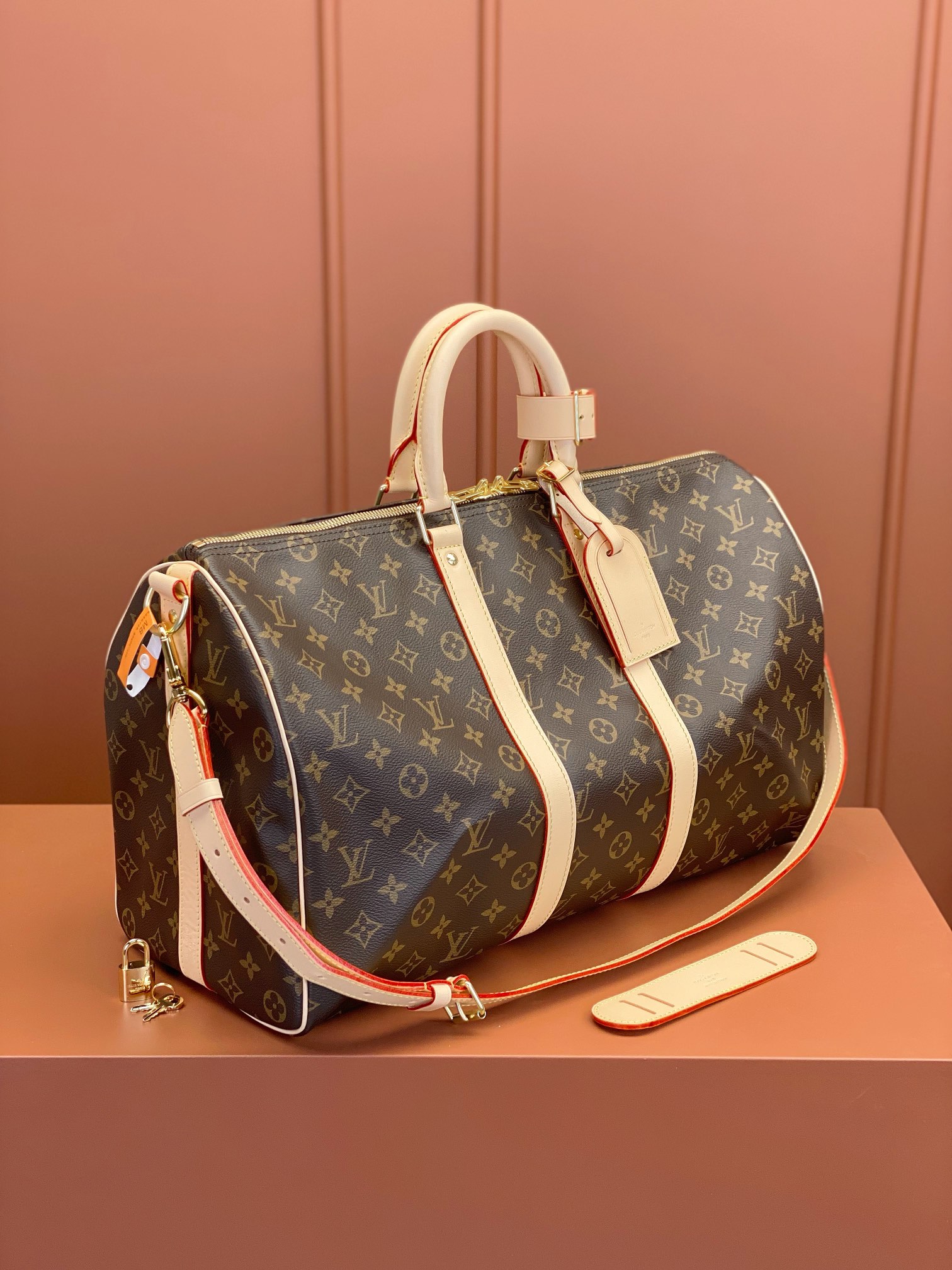 Louis Vuitton KEEPALL BANDOULIÈRE 45 Travel Bag M41418