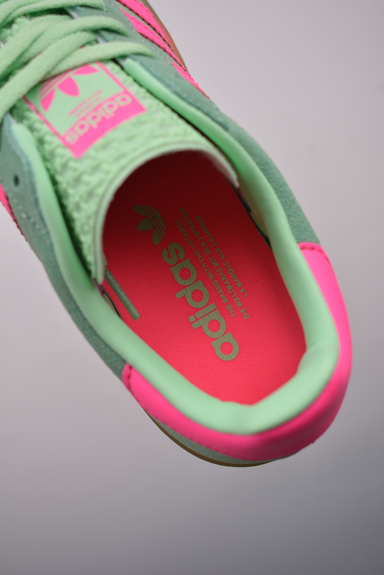 Adidas Originals Gazelle Bold W Vanilla Green Pink ID7056