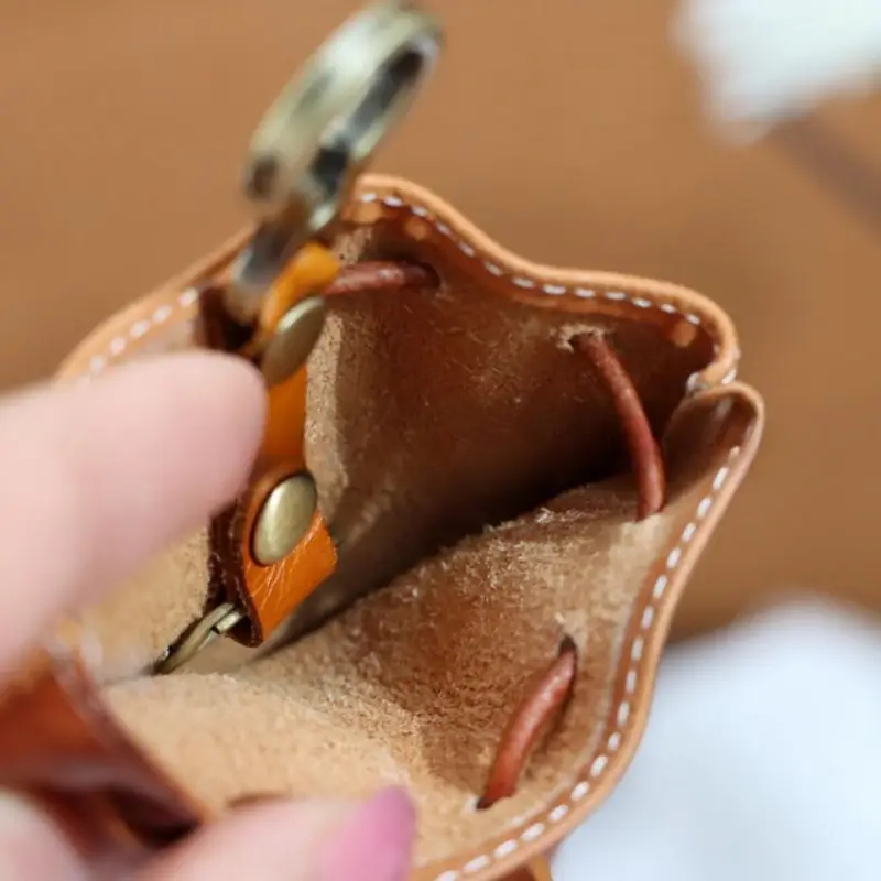🔥On Sale🔥Viking-Inspired Handmade Leather Coin Purse🐂👛