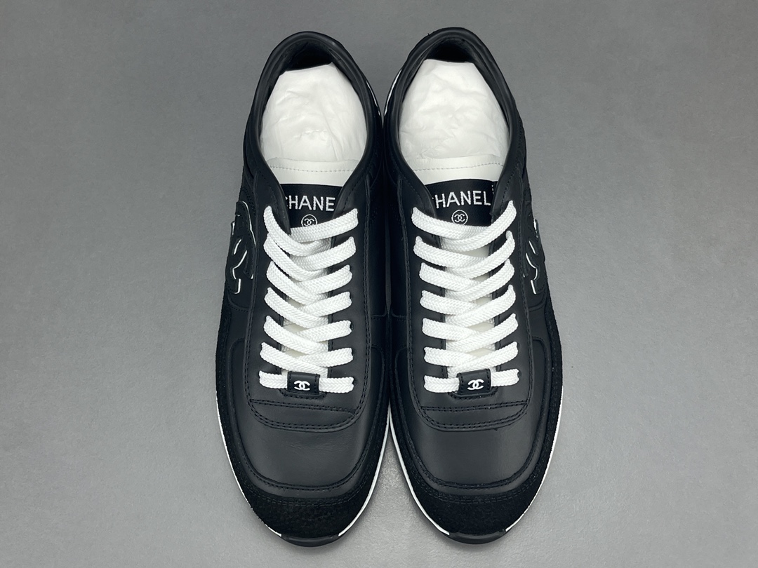 Chanel A25 CC Calfskin Trainers Sneaker G46372-B19848-NAFGO