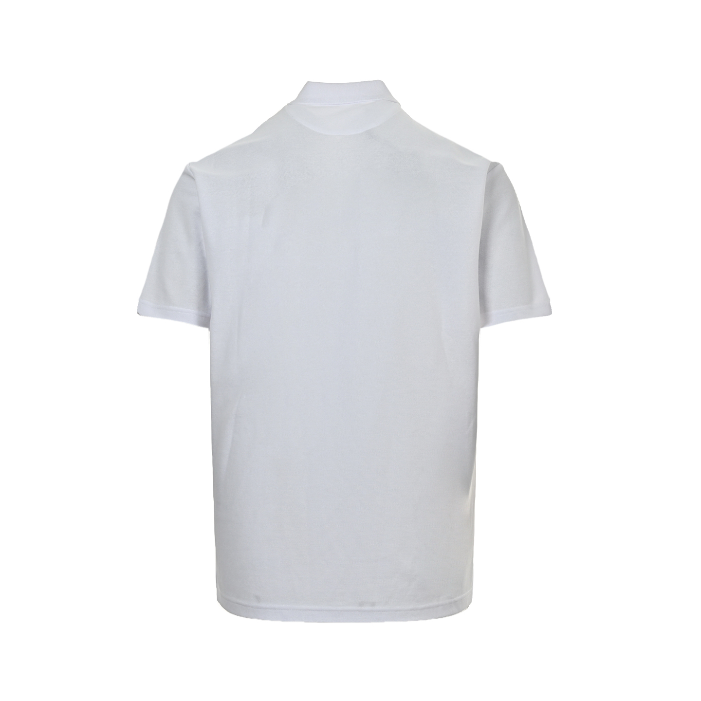 Prada 25ss triangle logo half zip polo short sleeve