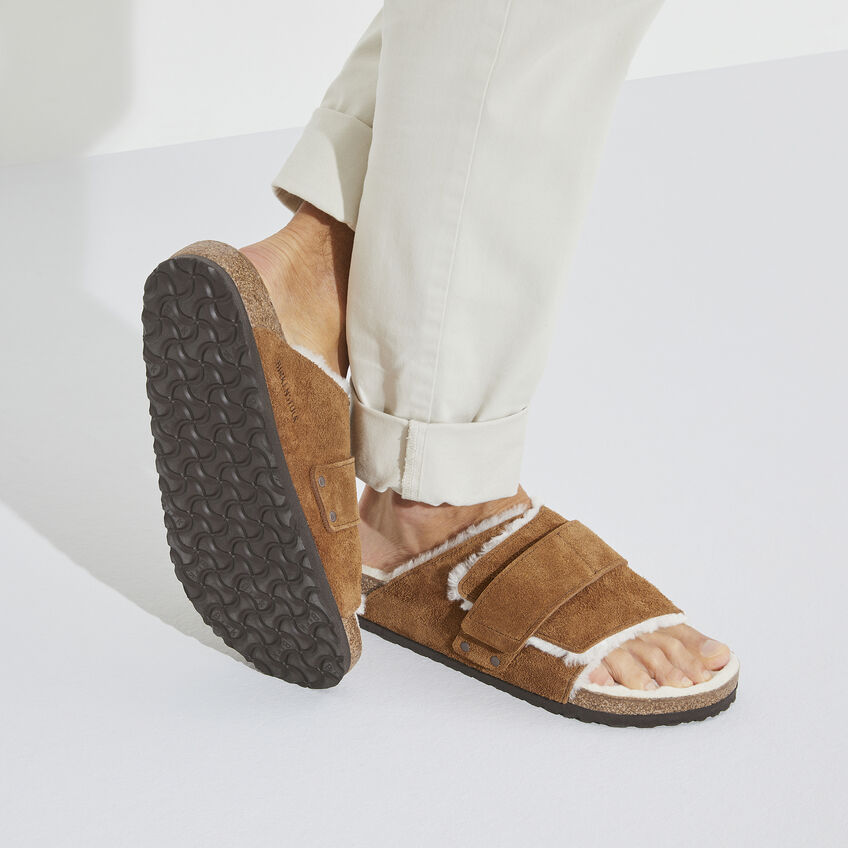 Kyoto Shearling Suede Leather B-56757