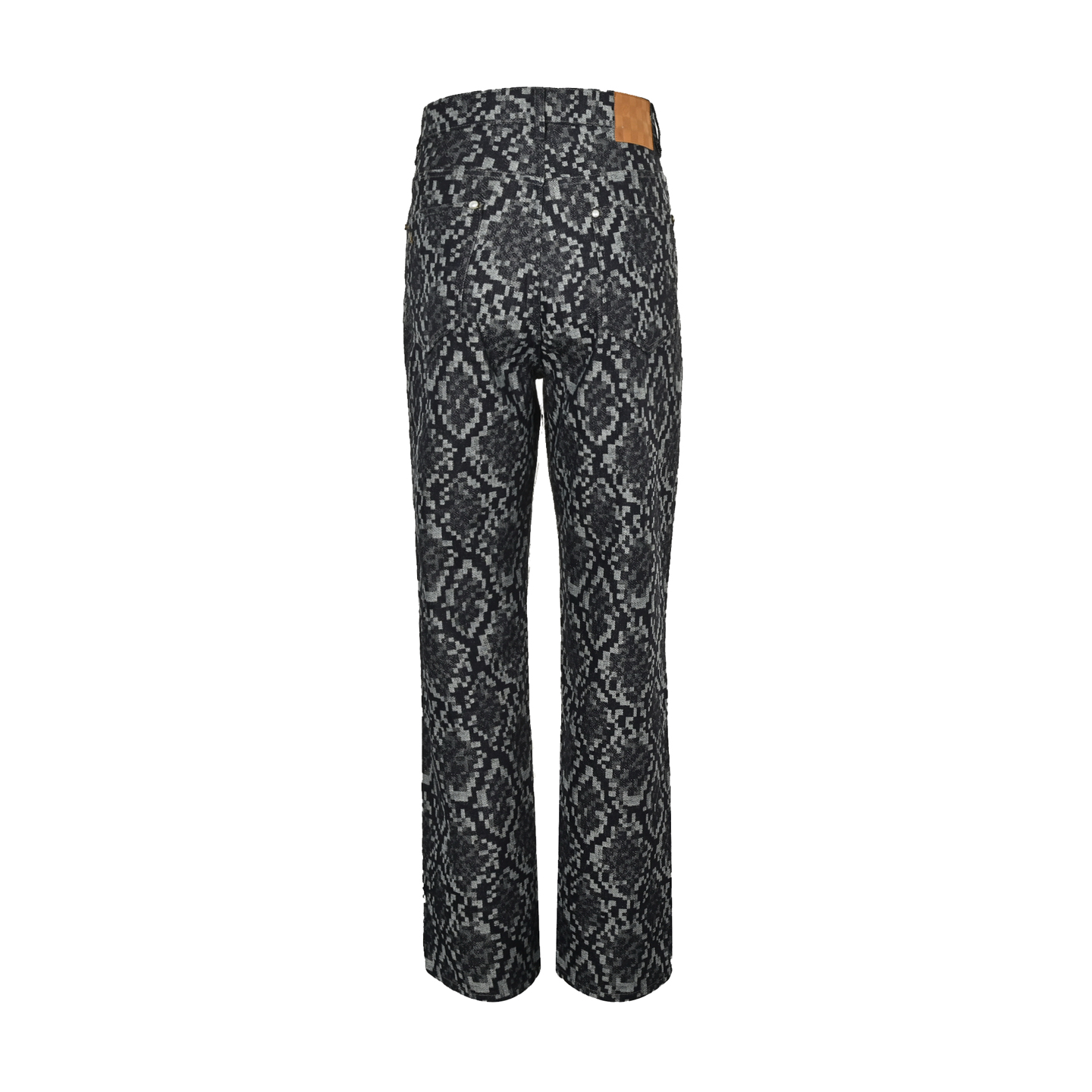 Louis Vuitton 25ss Mosaic Snake Jeans