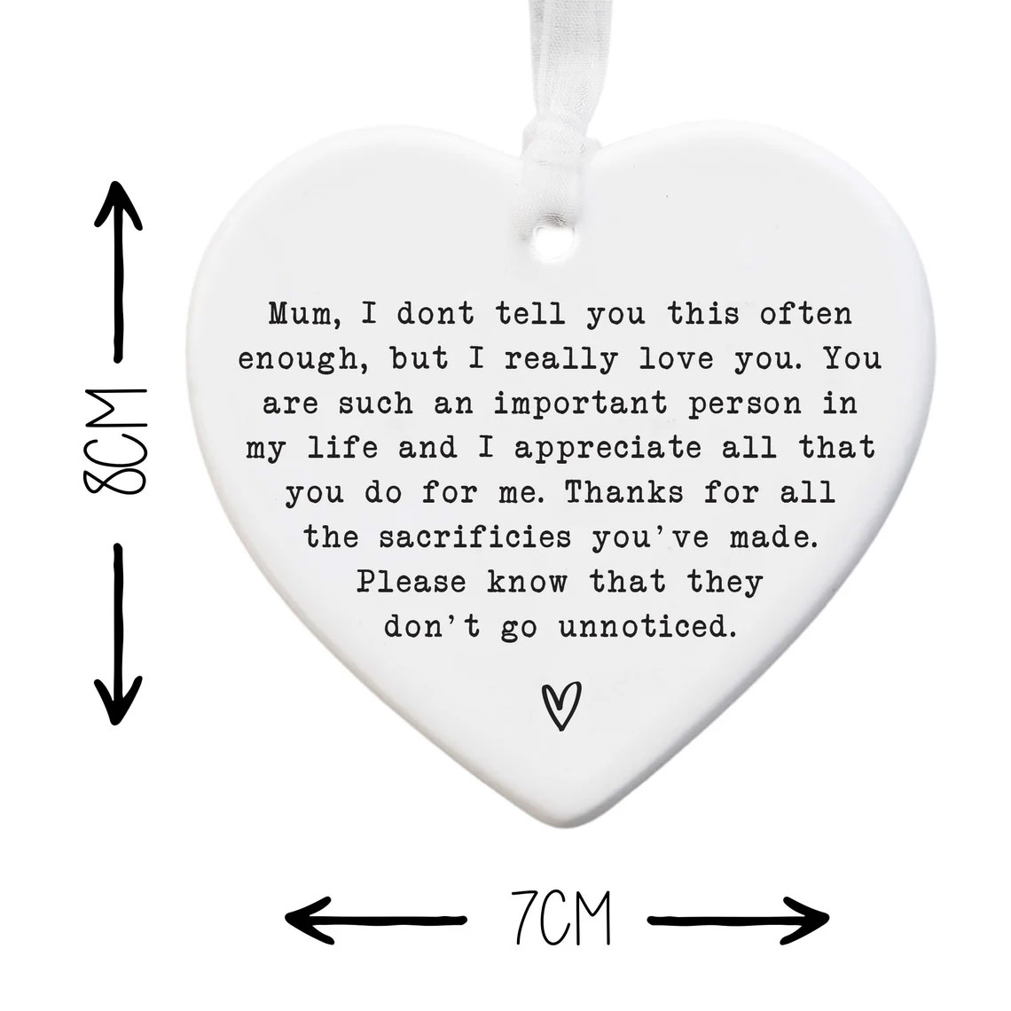 Mum Gift / Personalised Mum Keepsake