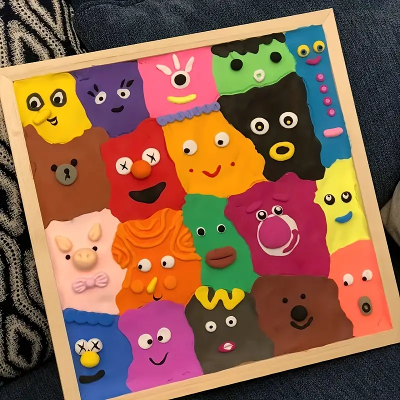 🖼️DIY Stress Relief Clay Frame Kit