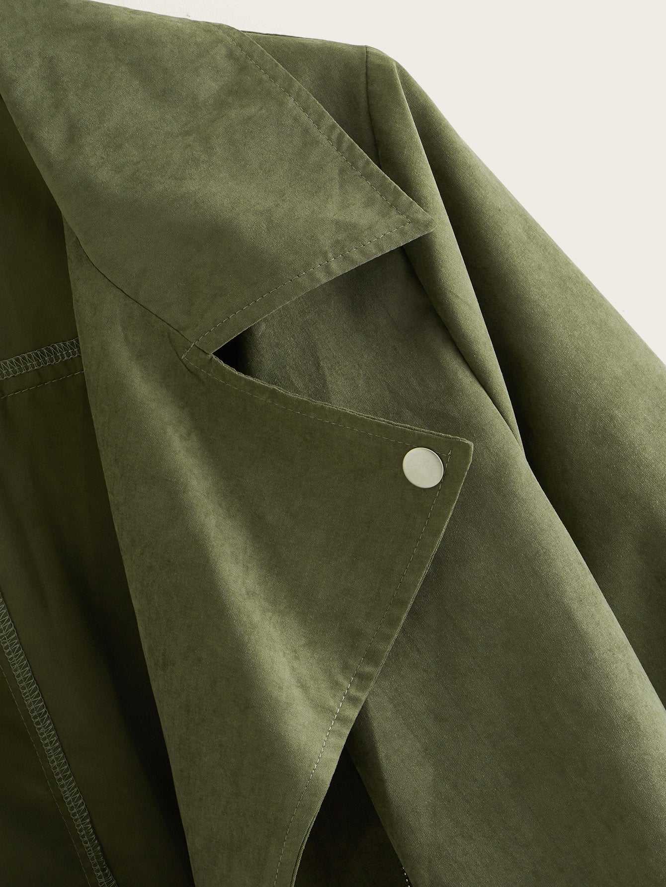 Plus Solid Biker Jacket