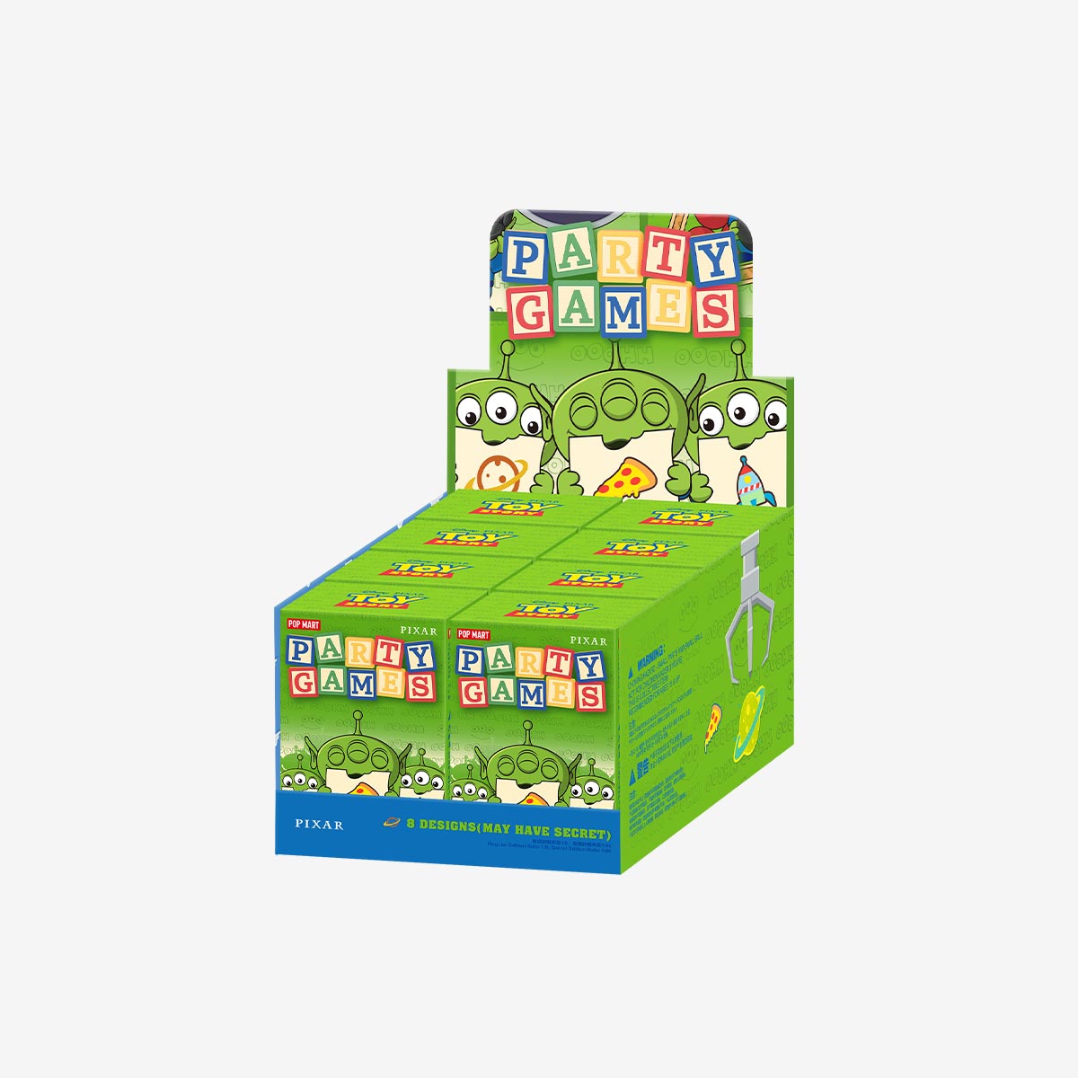 POP MART Pixar Alien Party Games Series Scene Sets [1 Blind Box]