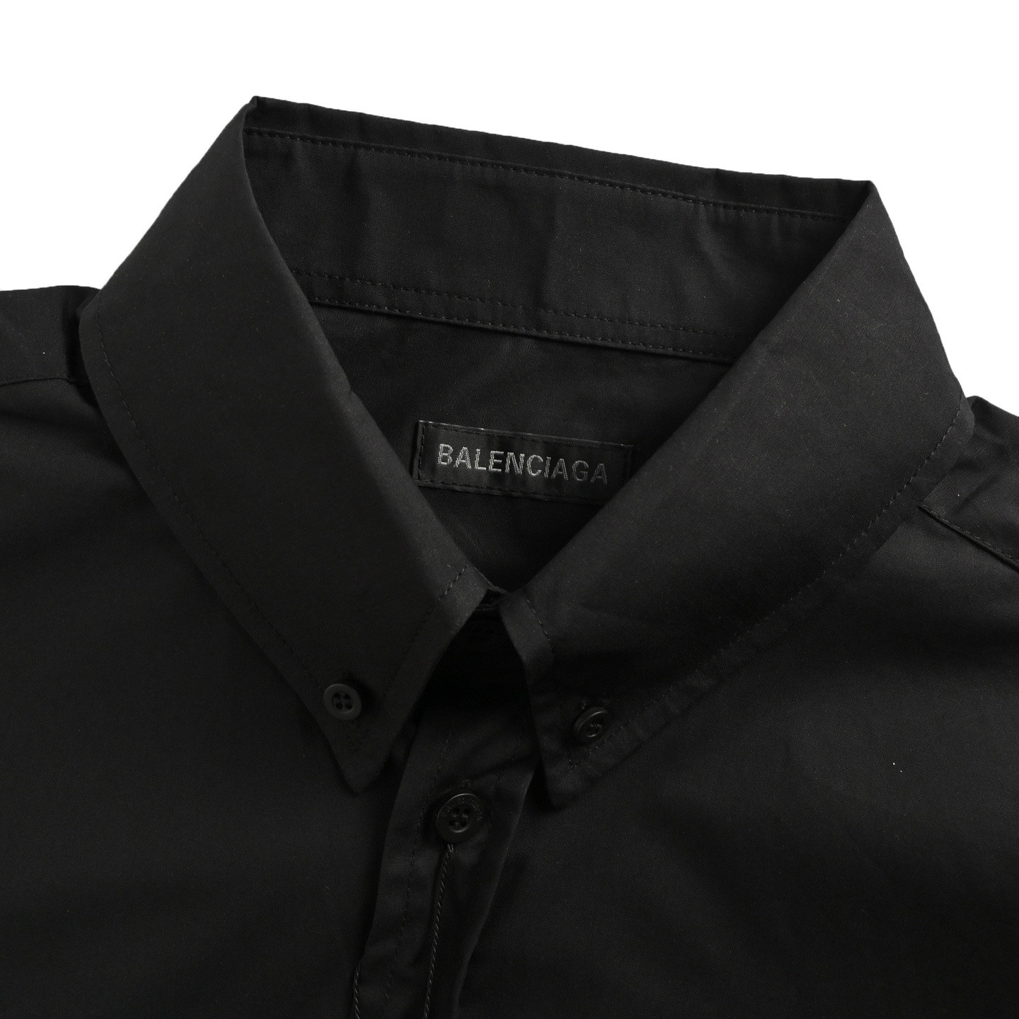 Balenciaga 25ss Pocket BB Embroidered Shirt