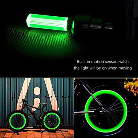 (🔥Last Day Promotion-SAVE 65% OFF)Motion Activated LED Wheel Lights Suitable for Cars, Motorcycles, Bicycles(4 PCS/Set)-BUY 5 GET 5 FREE & FREE SHIPPING