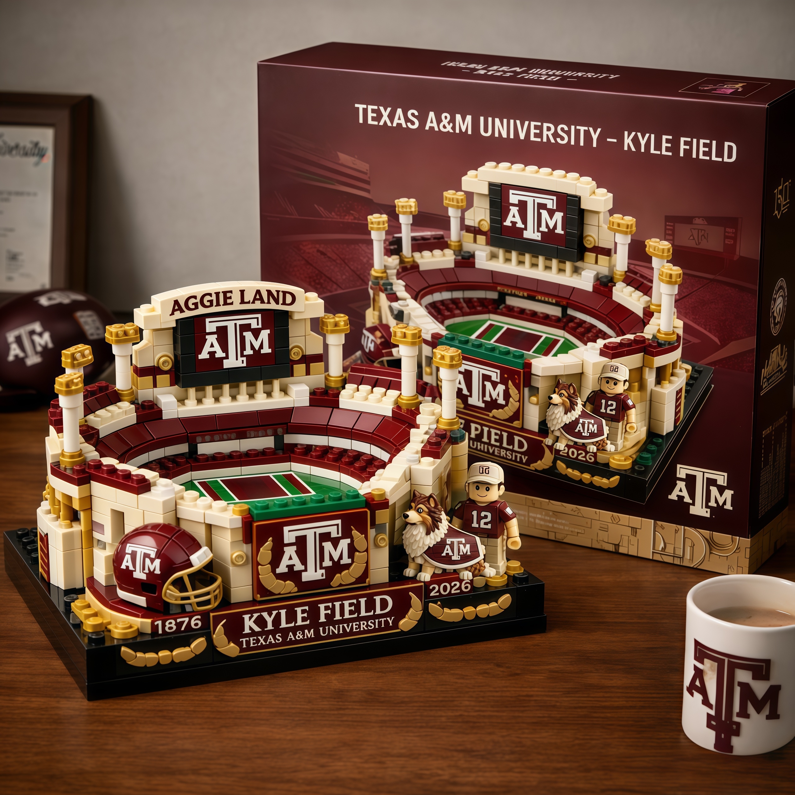 Texas A&M University  150th Anniversary Building Block
