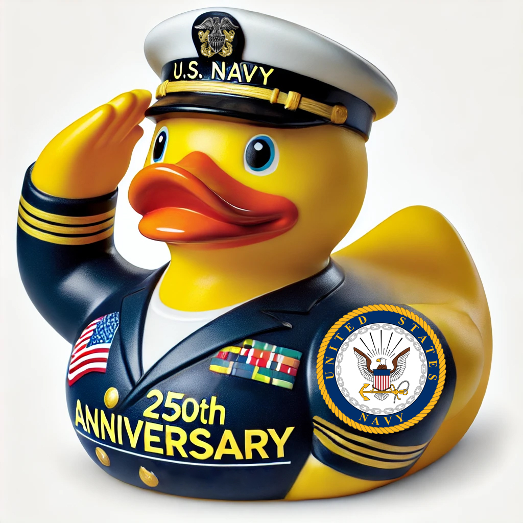 U.S. Military 250th Anniversary Salute Duck