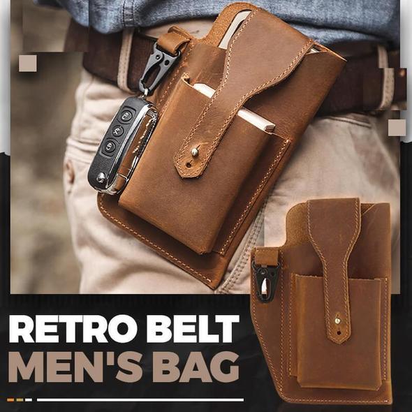 🔥48% OFF THIS HOUR🔥Retro Belt Waist Men's Bag（BUY 2 GET 1 FREE NOW）