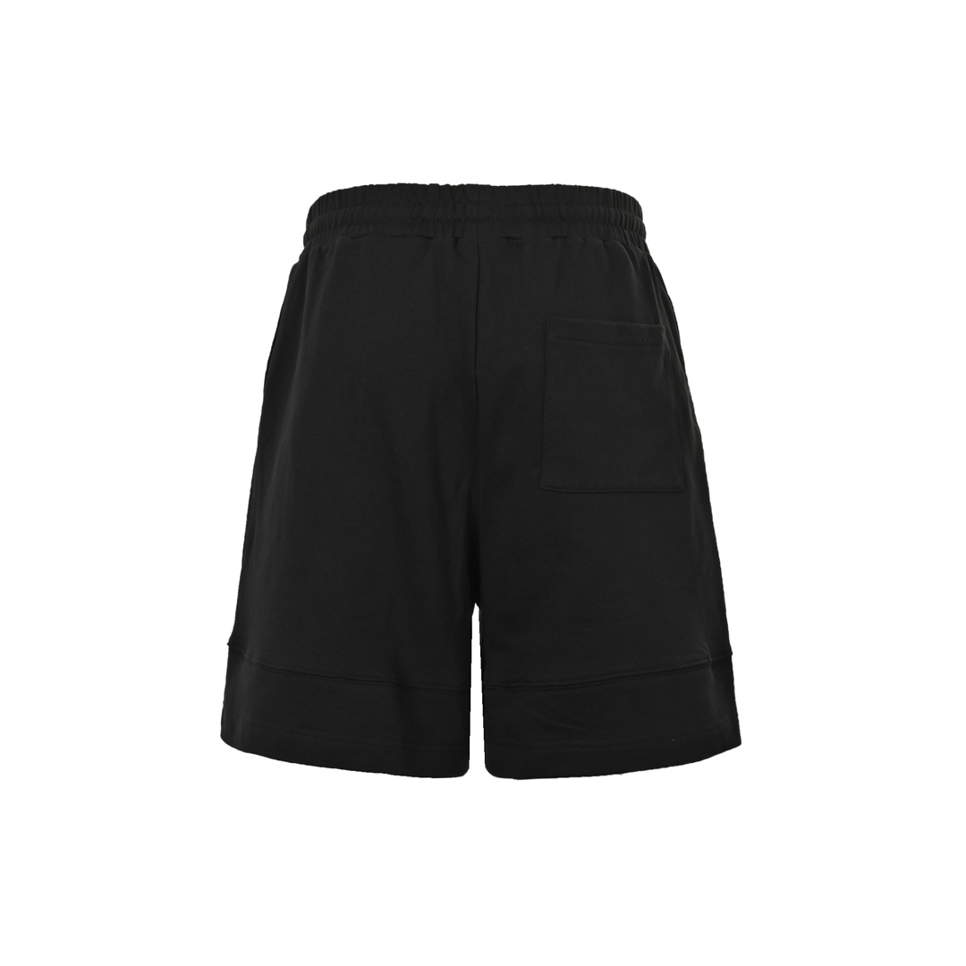 Balenciaga signature logo embroidered panel shorts