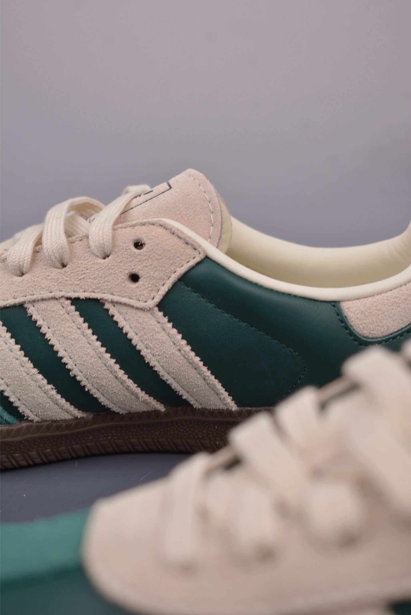 Adidas Originals Samba OG Collegiate Green Cream White JI321