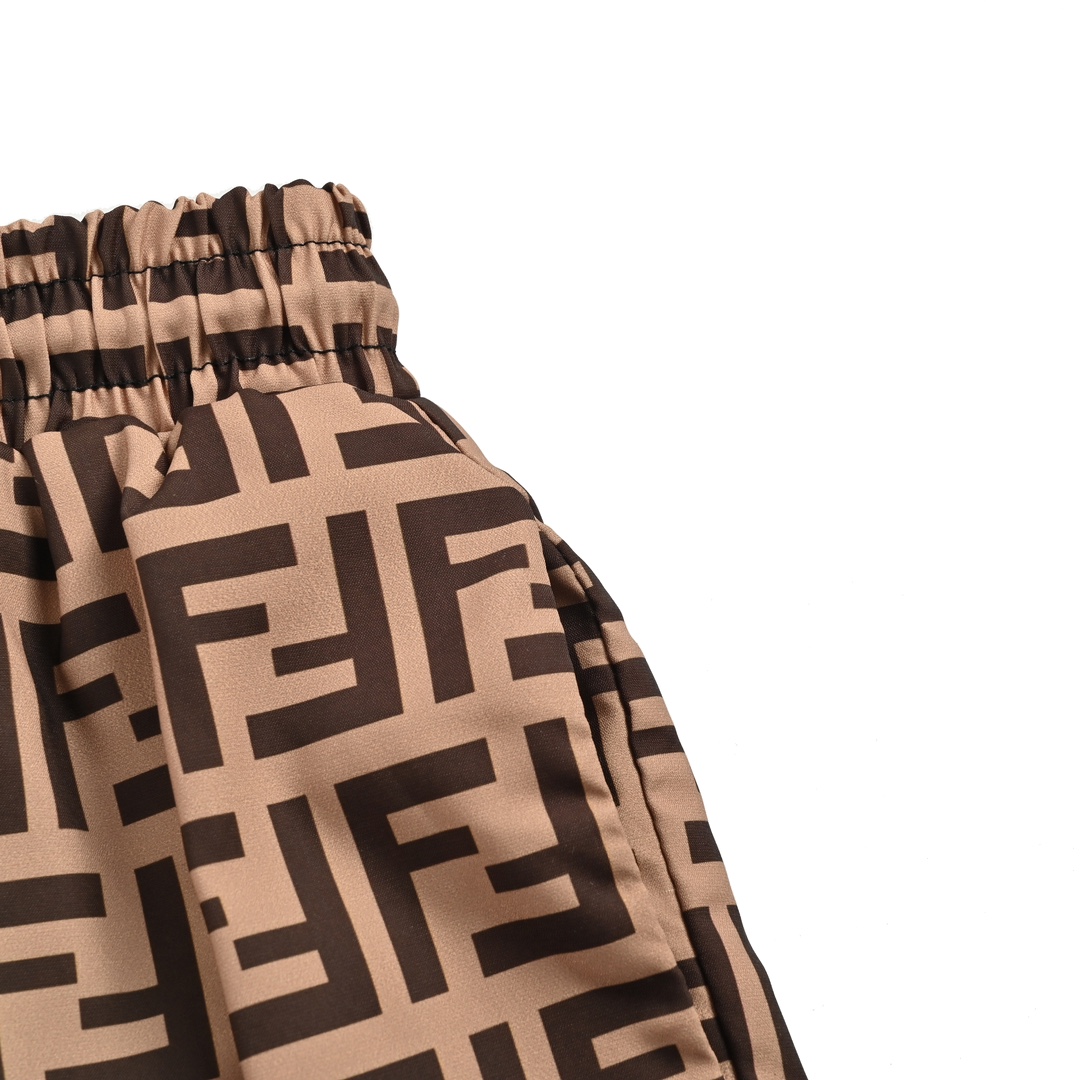 Fendi 24ss all over FF beach shorts
