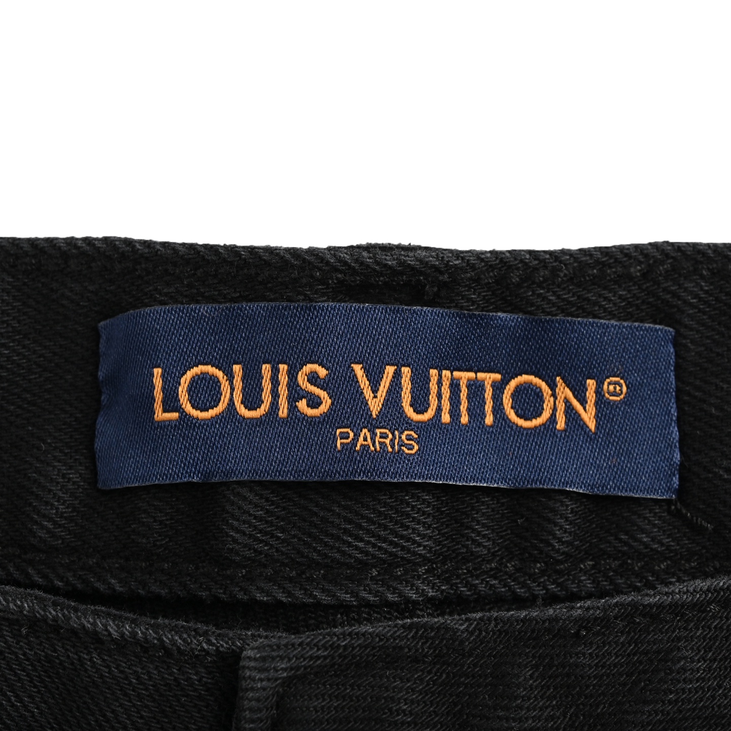 Louis Vuitton Back Pocket Western Denim Embroidered Jeans