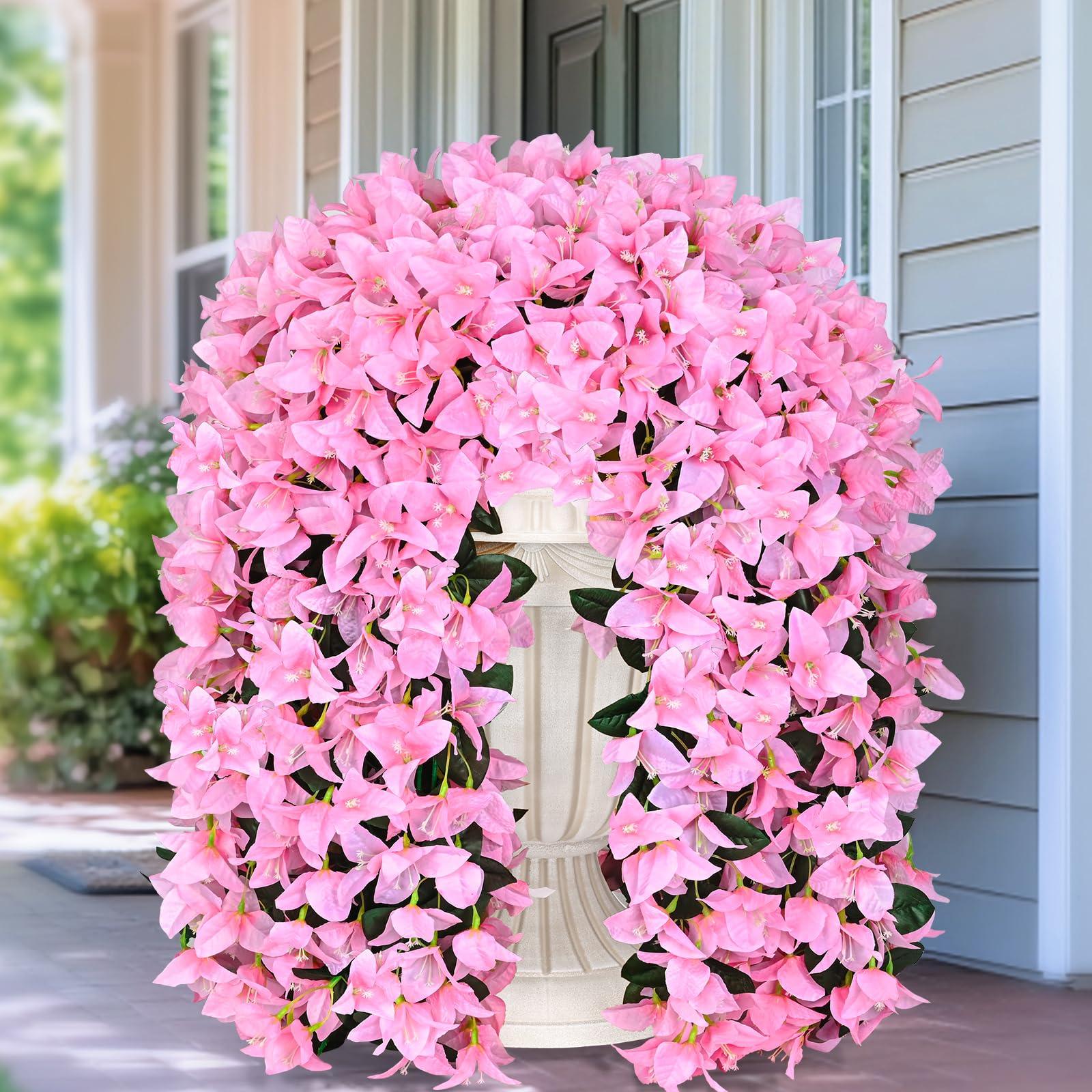 🔥ON SALE - 45% OFF🔥Realistic Faux Silk Bougainvillea Flowers, - UV resistant, Waterproof, Windproof