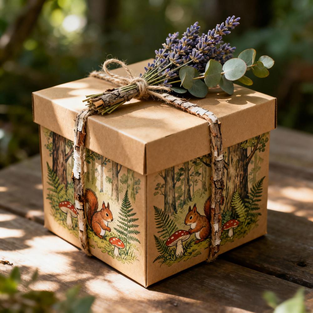 Whimsical Forest Gift Box