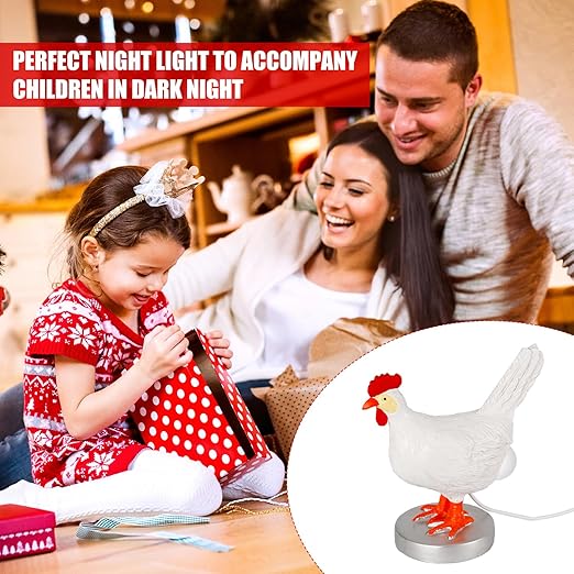 🐔🐔Resin craft laying hen night light, birthday/Christmas/perfect gift🎁🎁