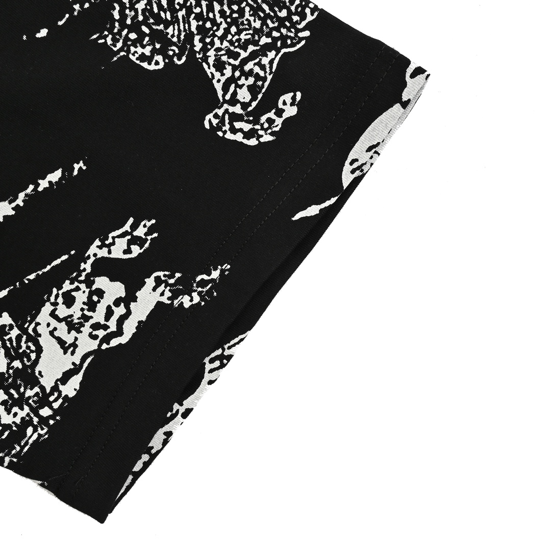 Burberry 24ss full gradient warhorse print short sleeves