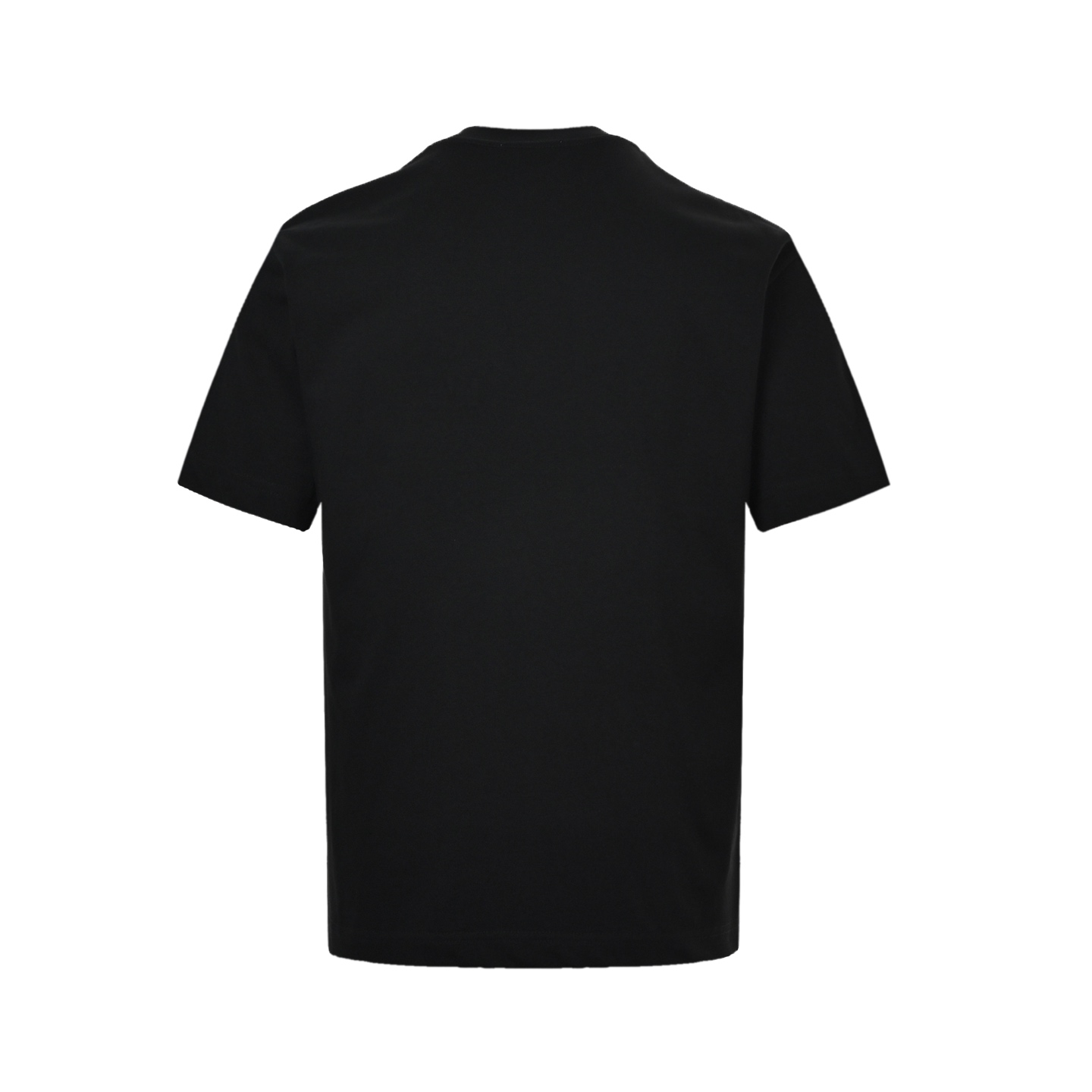 Balenciaga 25ss yellow label embossed letter logo short sleeve