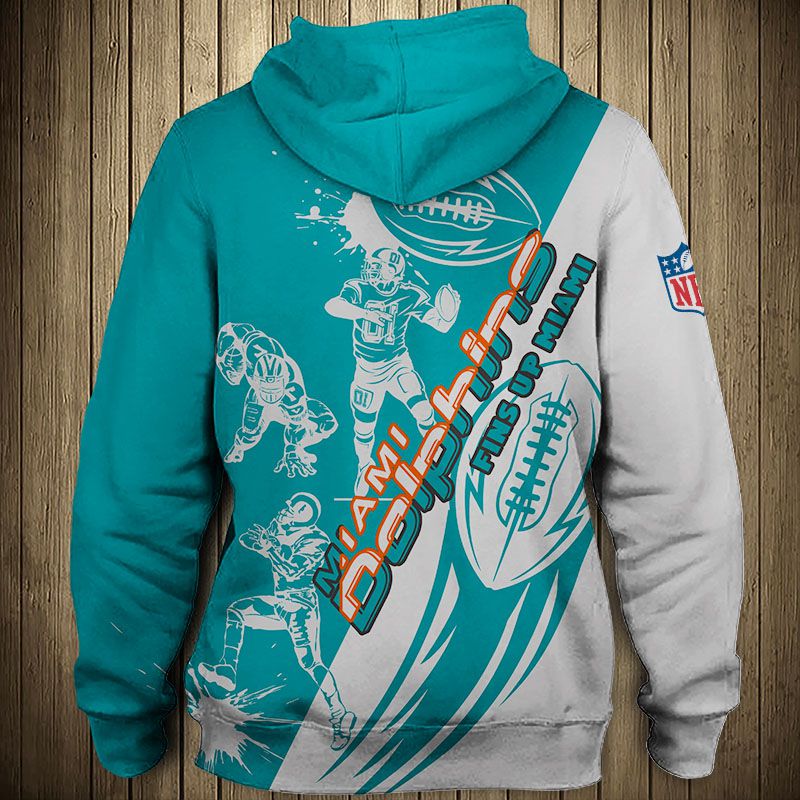 MIAMI DOLPHINS 3D HOODIE MMDD002