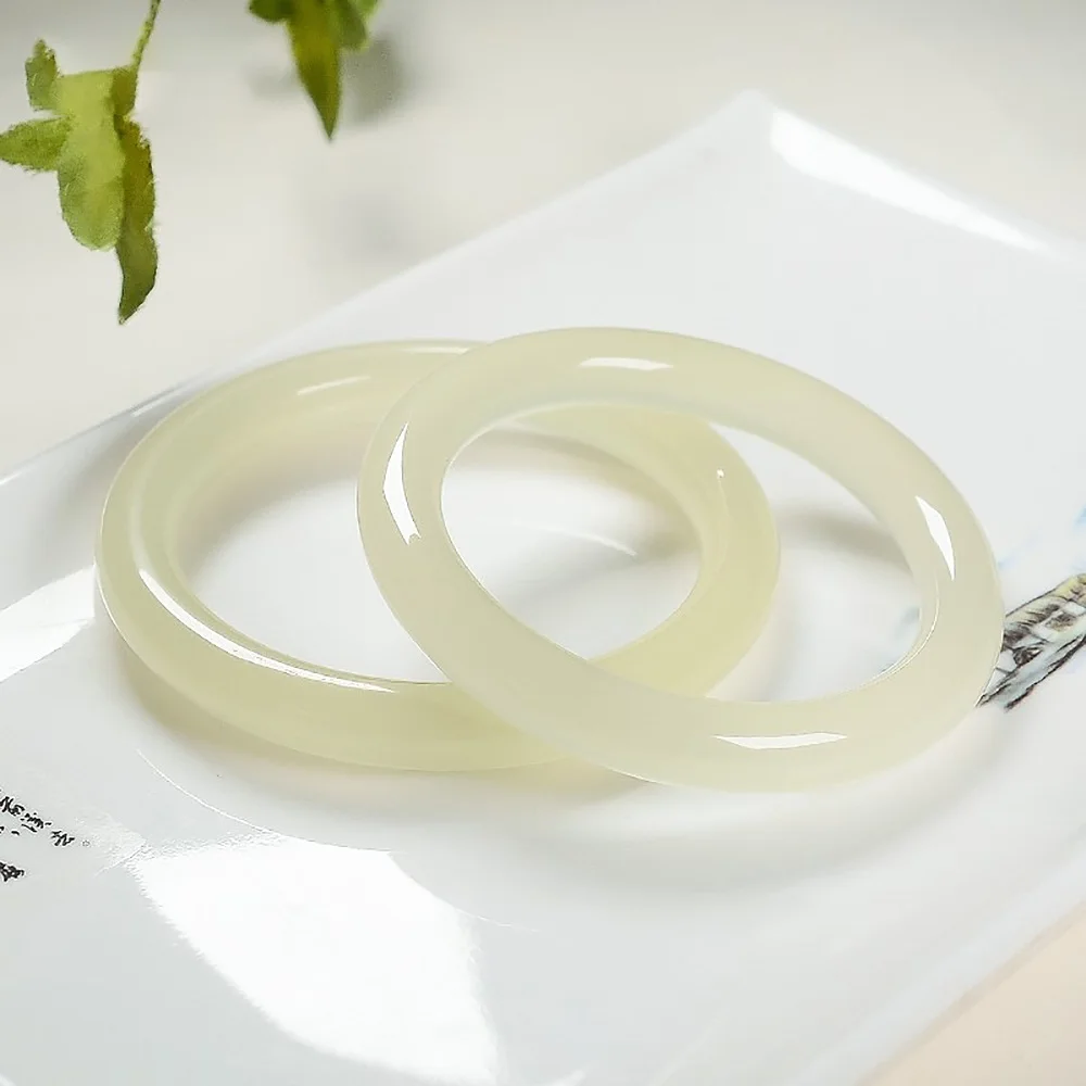 Natural Jade Bracelet For Women Charm Jadeite High Quality Chalcedony Women's Bangle Bridesmaids Gifts Items With Free Shipping