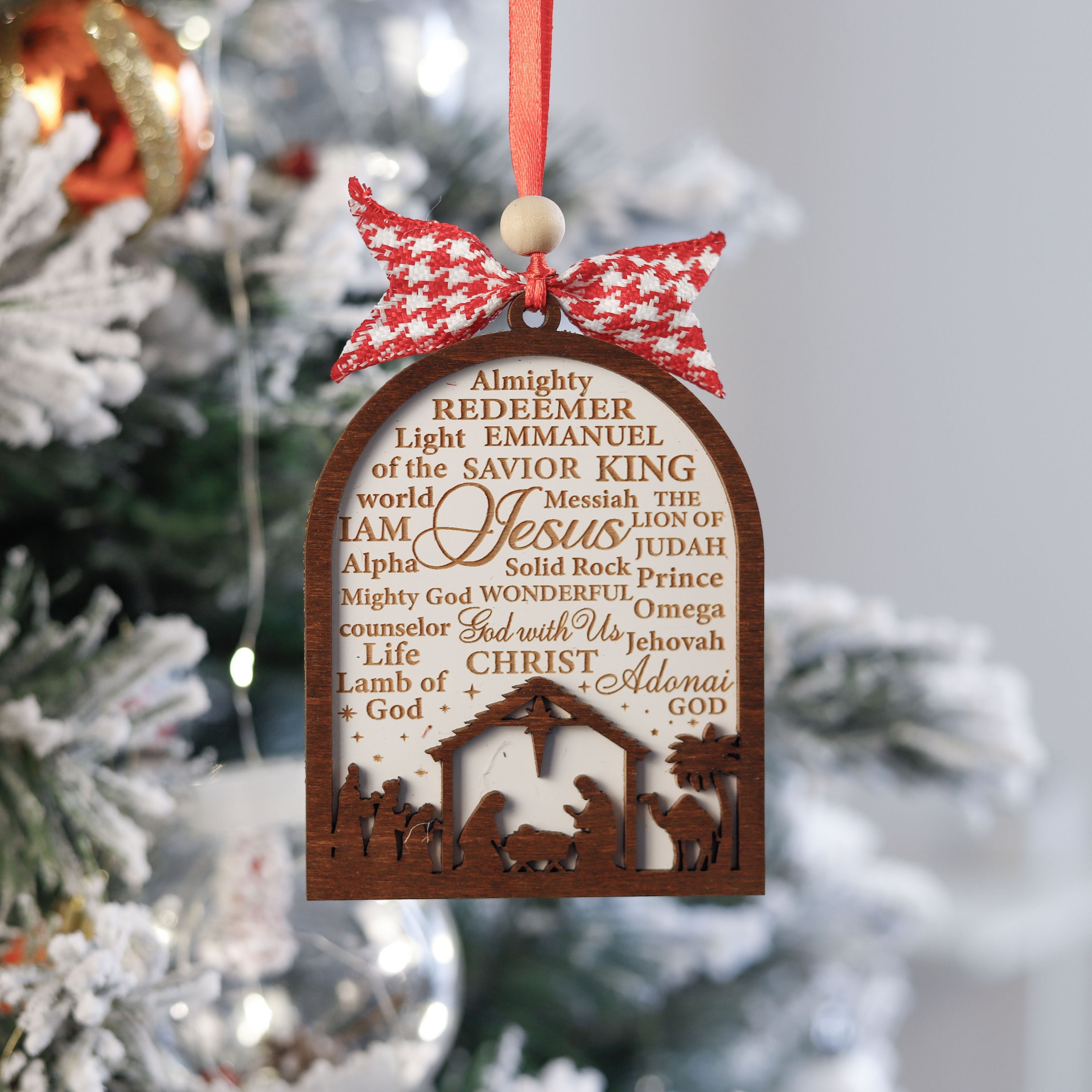 Names of God Bauble Ornament