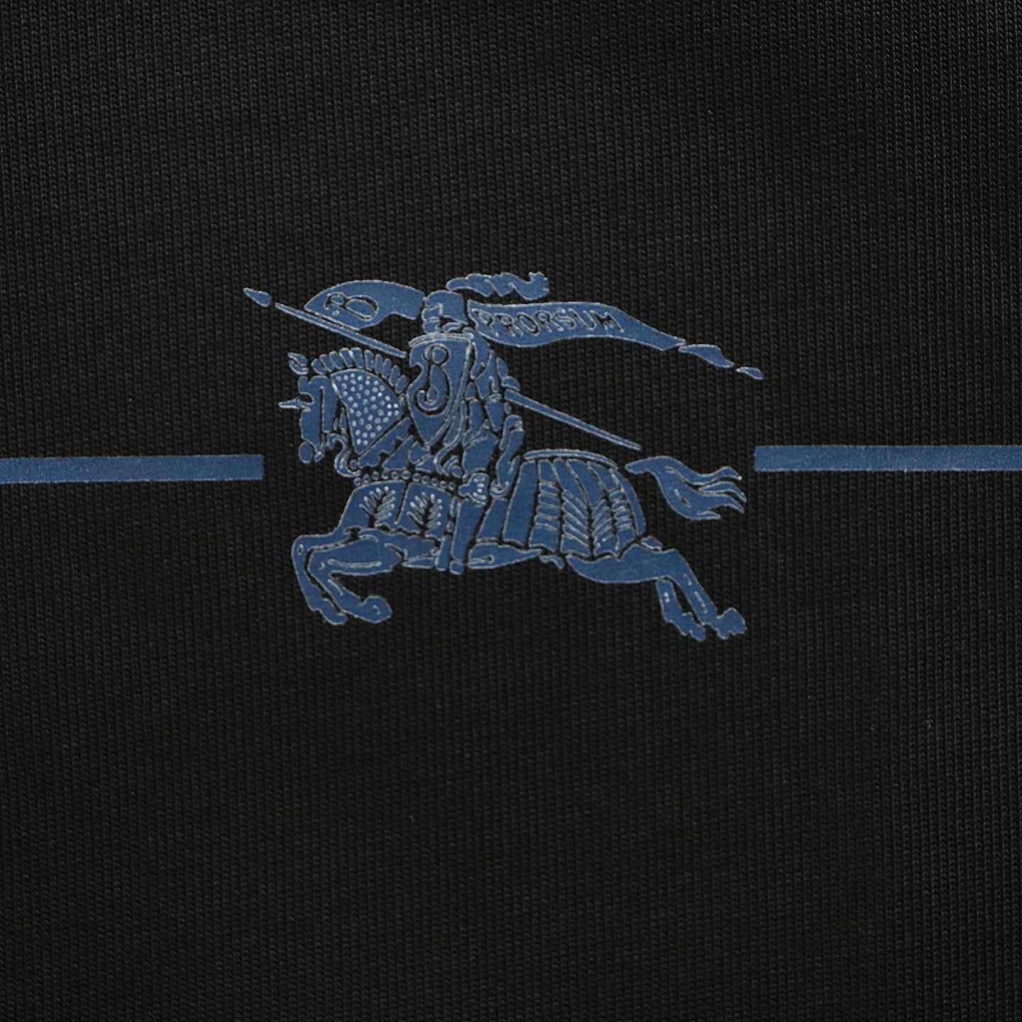 Burberry blue line warhorse print short sleeve