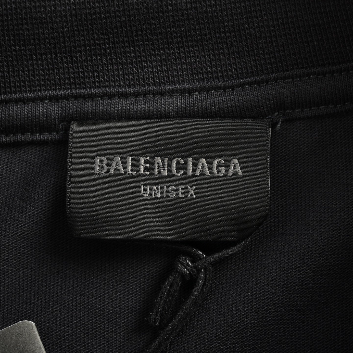 Balenciaga 25ss back graffiti lettering print short sleeve