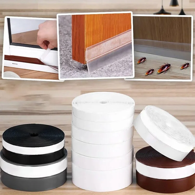 (🔥Last Day Promotion-SAVE 50% OFF)🏡Door Bottom Seal Strip(6M/19.6FT)-BUY 2 GET 1 FREE