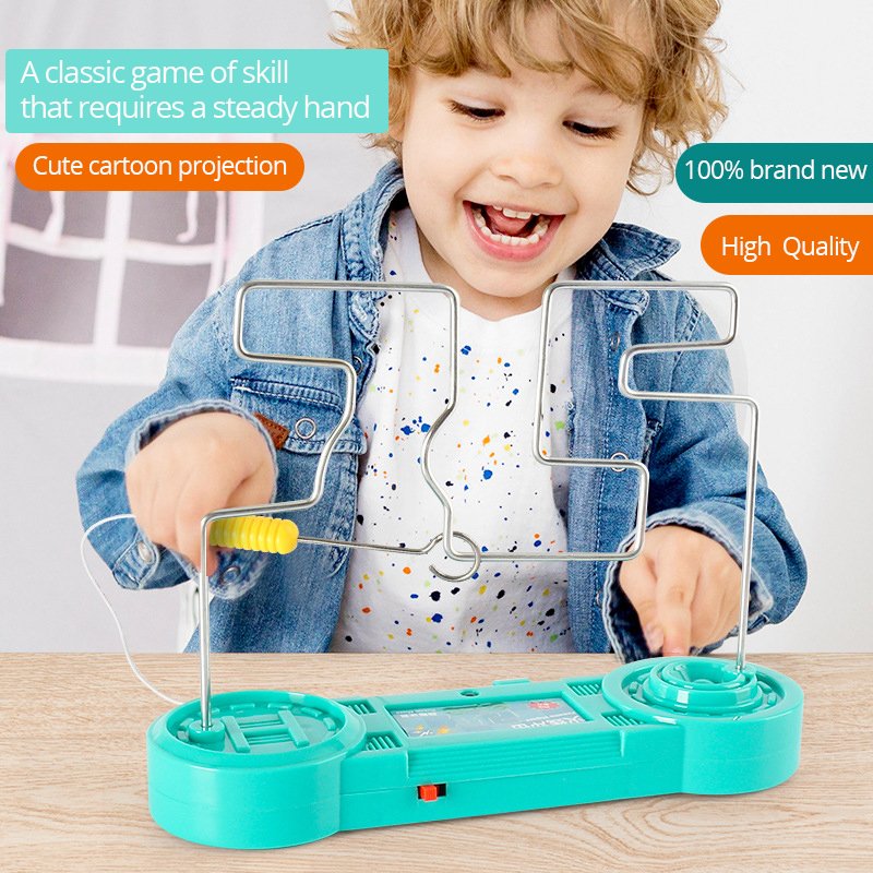 (🌲Early Christmas Sale- SAVE 49% OFF)Funny Maze Kids Shock Touch Game-⏰BUY 2 GET 8% OFF NOW!!