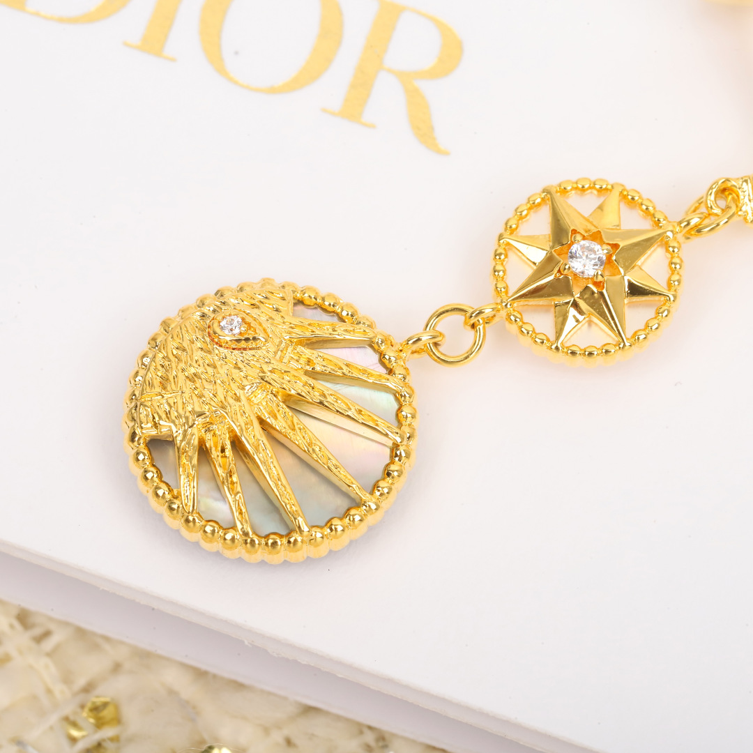 Dior Sun, Moon and Stars Earrings