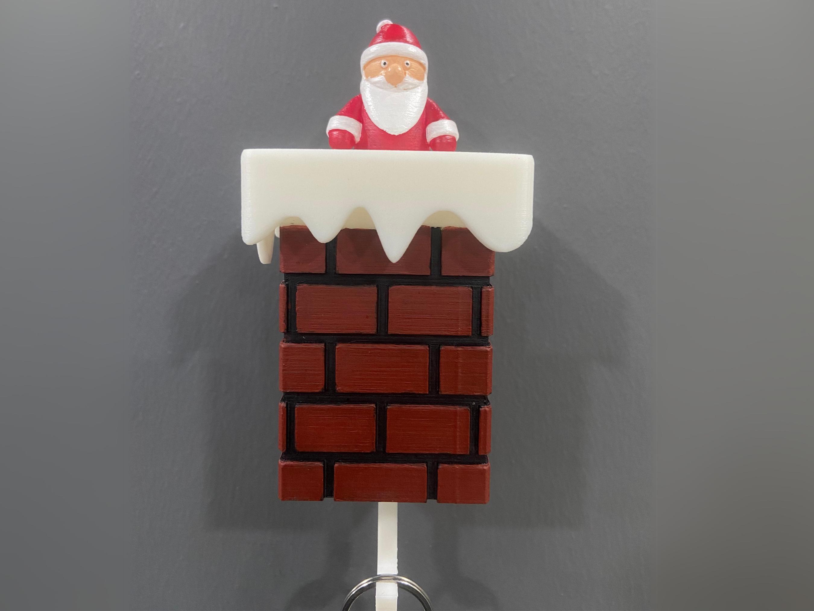 🎄Early Christmas Sale 49% OFF🎄🎅Santa’s Magical Chimney Key Holder & Hook