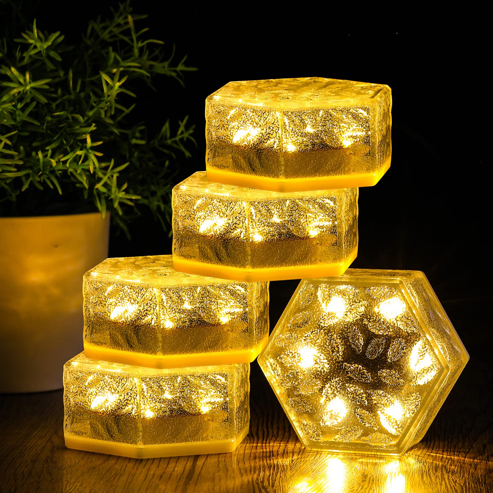 Hexagon Solar Ice Bricks