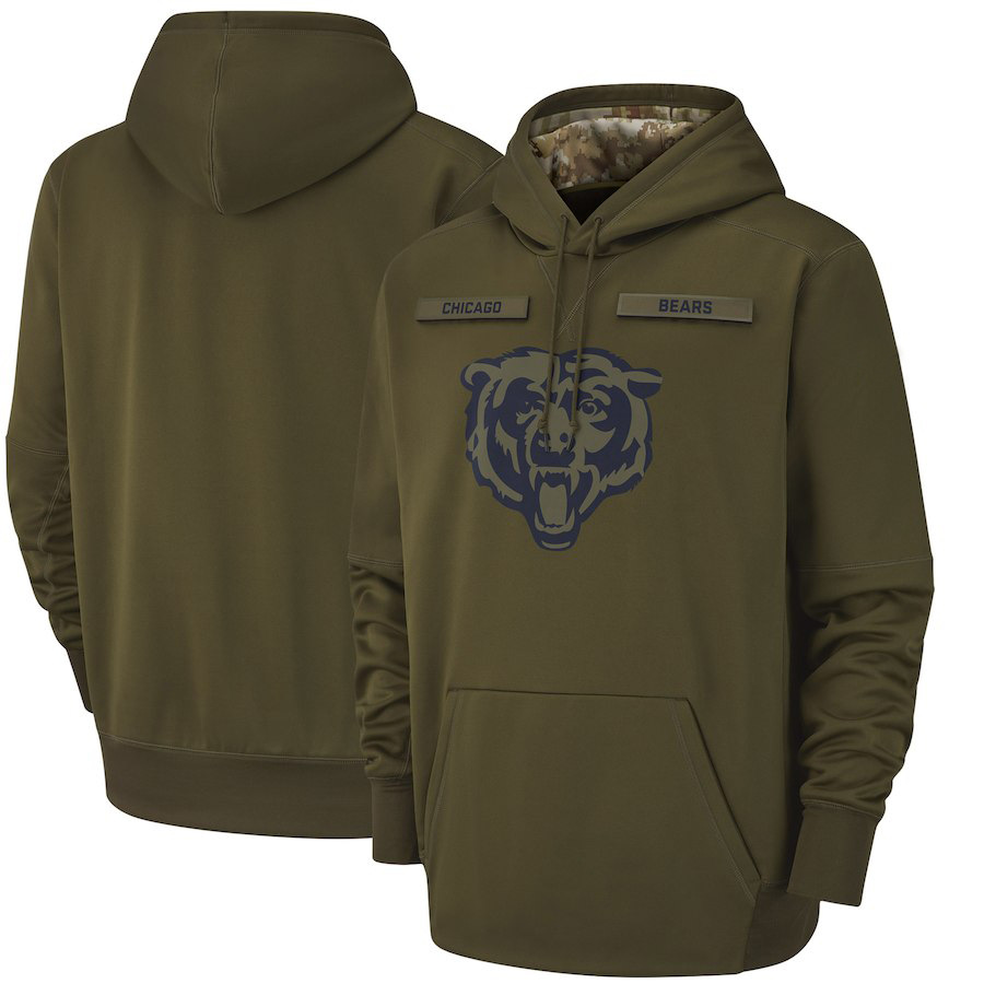 CHICAGO BEARS HEAVYWEIGHT HOODIE VETERAN03