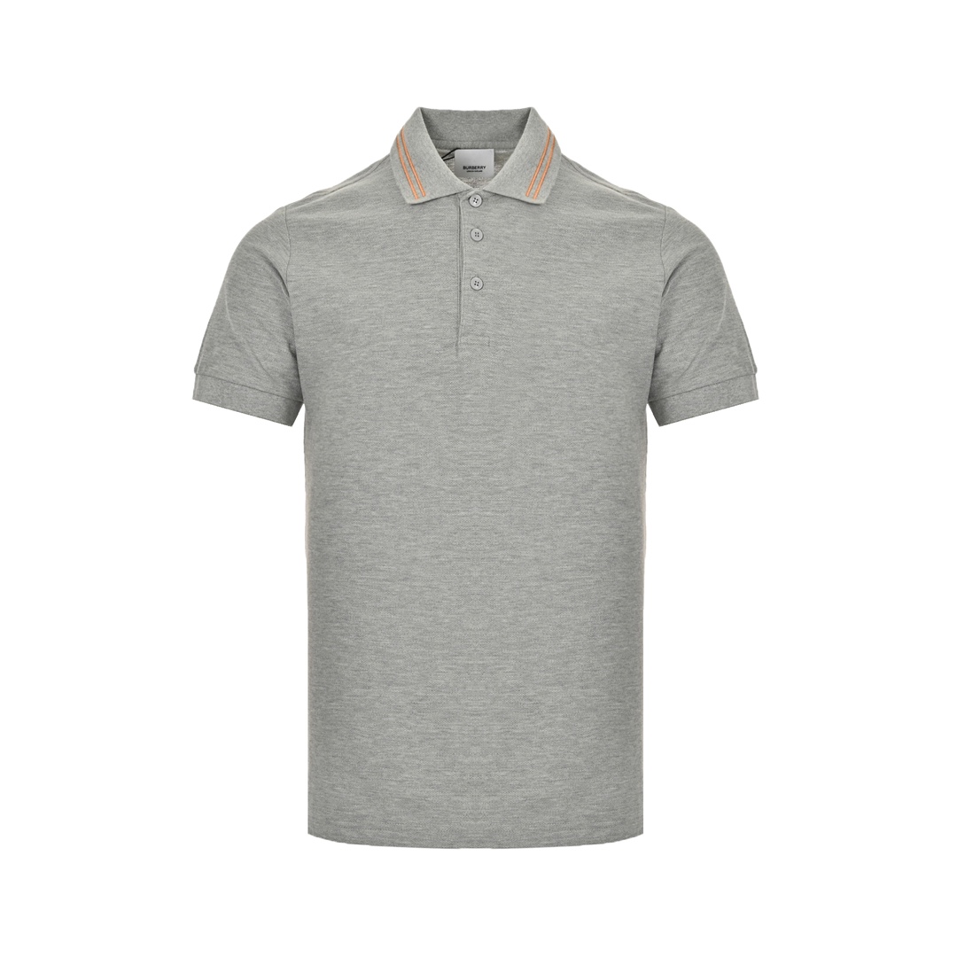 Burberry Polo short sleeves with warhorse embroidery on the collar