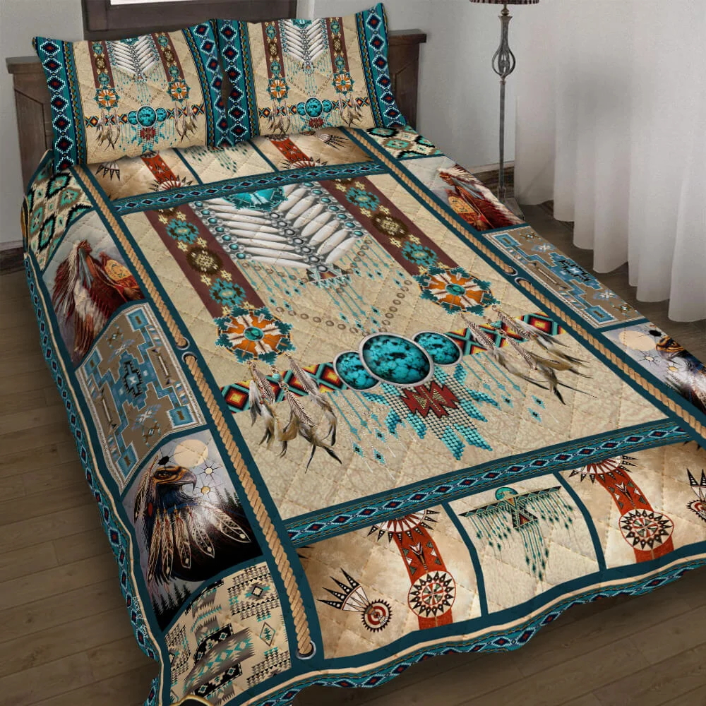 Native American Quilt Bed Set