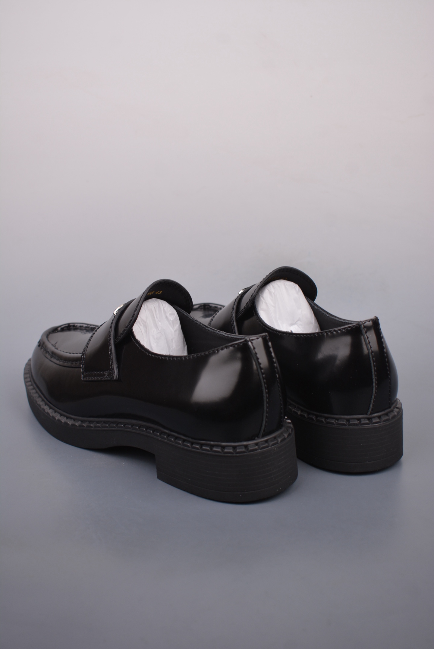 Prada Thick-soled Logo Lace-up Loafers  Shoes EG2712135