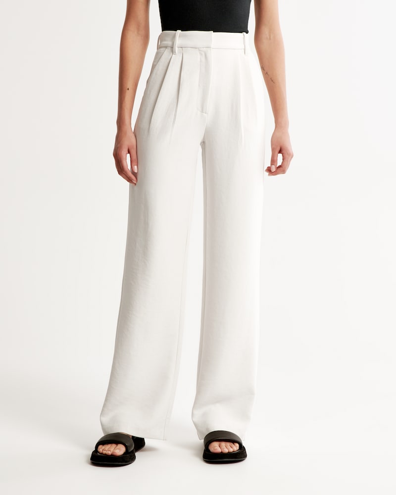 🎄Christmas Special Sale-[SAVE 50% OFF]--Wide-Leg Tailored Pants--BUY 2 GET 15% OFF & FREE SHIPPING