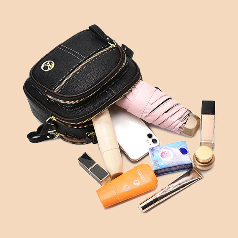 👍Last Day Promotion 60% OFF💥Classic Multifunctional Compartments Adjustable Wide Shoulder Strap Leather Crossbody Bag